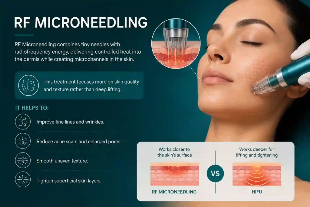 What Does RF Microneedling Do That HIFU Alone Cannot Royal Leamington Spa